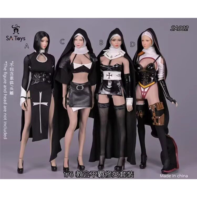 1:6兵人教会女孩套装SA002