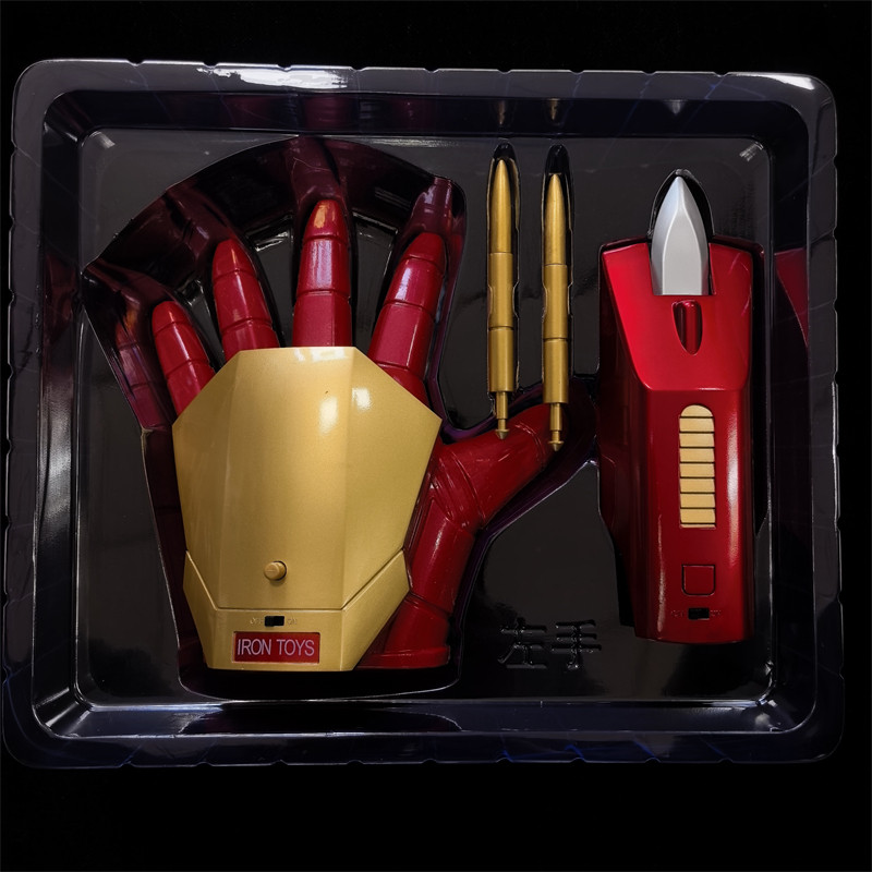 热销 1/1可穿戴多功能钢铁侠手套头盔cosplay道具玩具 男女生礼物