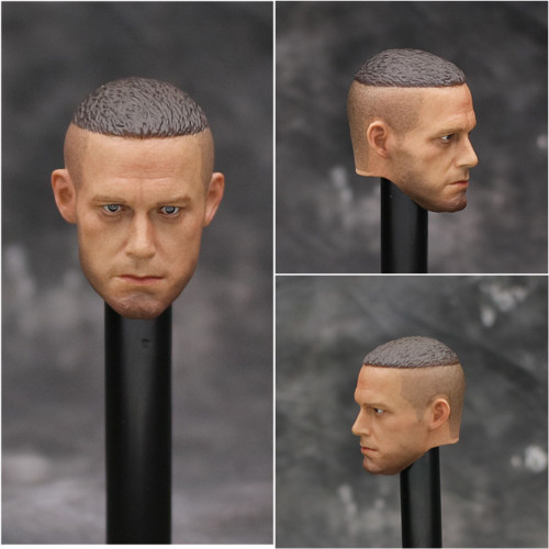 现货1/6男头雕模型蝙蝠侠头雕
