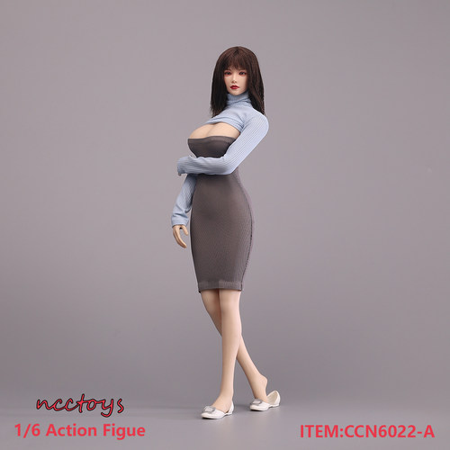 现货1/6兵人 妹妹的多功能长裙 女兵人服饰 CCN6022适合包胶素体