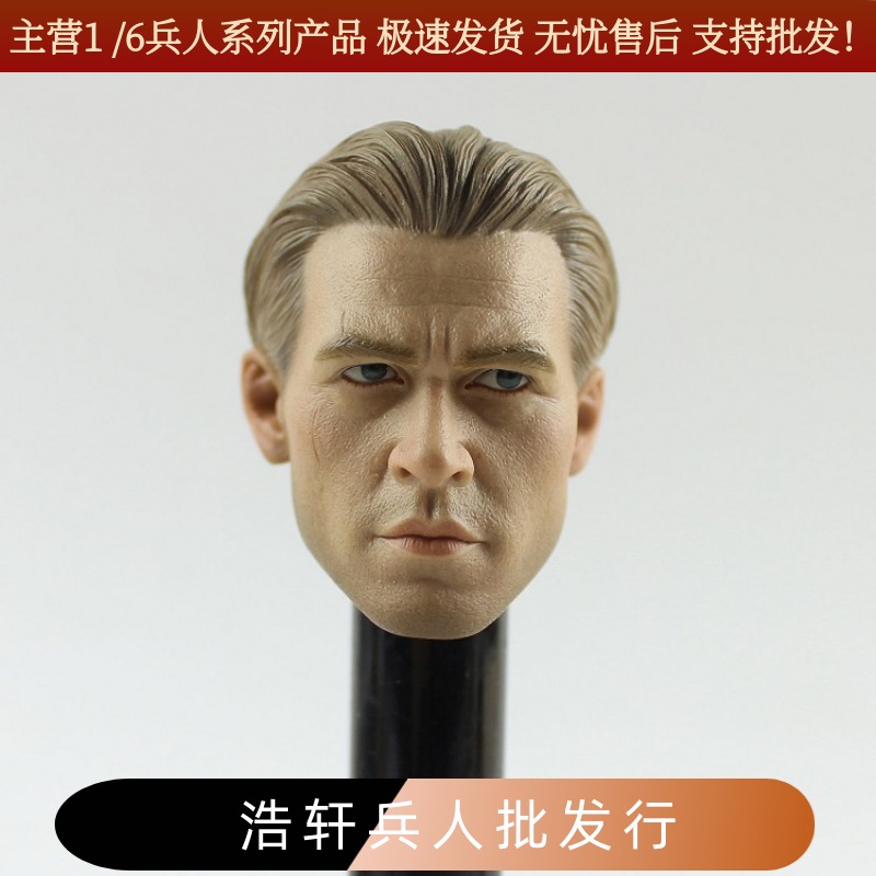现货包邮银行劫匪犯罪头雕兵人