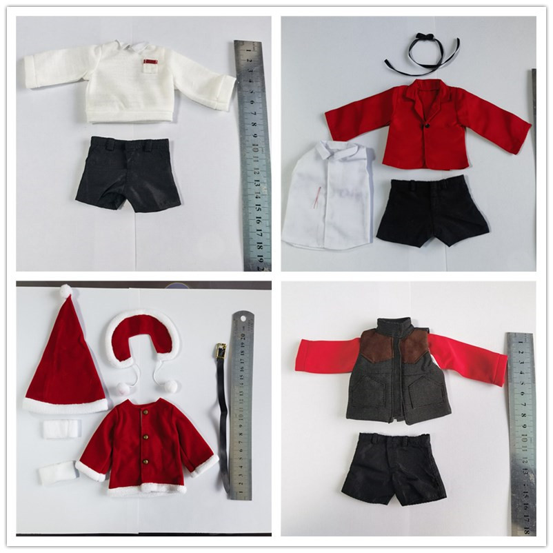25-30厘米BJD OB 小布 阿童木手办娃娃公仔穿的衣服模型潮玩娃衣