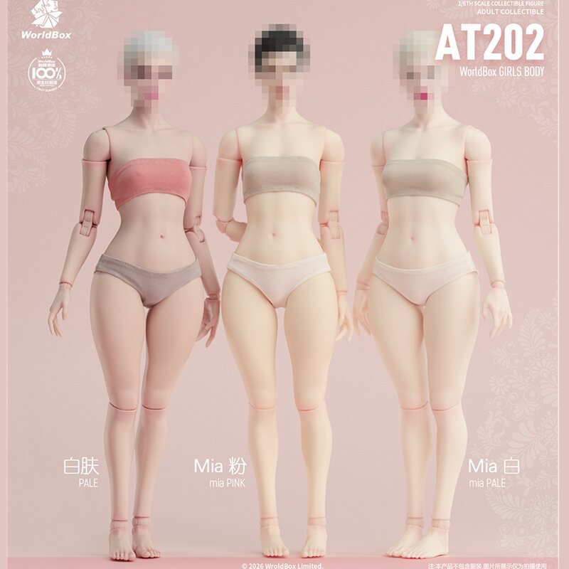 AT201关节可动女素体1/6亚州身形
