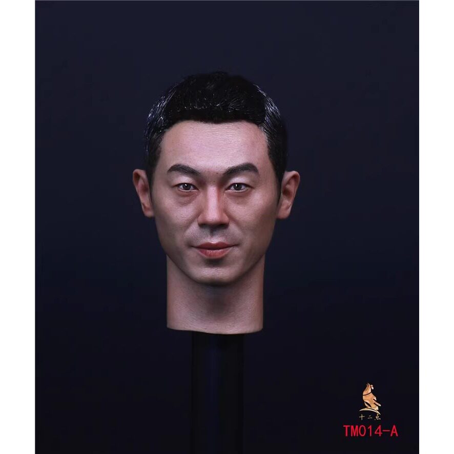 现货十二点 1/6兵人头雕 TM014 志愿军头雕-指导员梅生