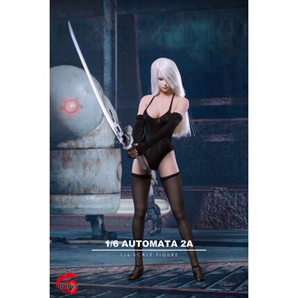 现货1/6 兵人TF TOYS TF02 尼尔机械纪元2b姐姐 头雕 长发