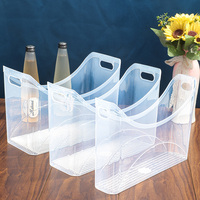 厨房透明收纳盒加厚PP塑料食品级家用杂物整理盒厨具调料存储盒子