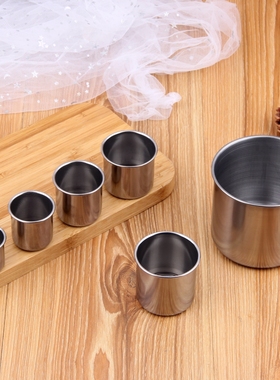 唯真百货不锈钢口杯幼儿园儿童水杯食堂饮水杯儿童漱口杯酒杯批发