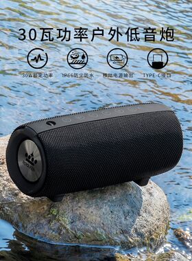 ROYQUEEN/朗琴 M580蓝牙音箱双喇叭大音量户外便携式小型3d环绕家