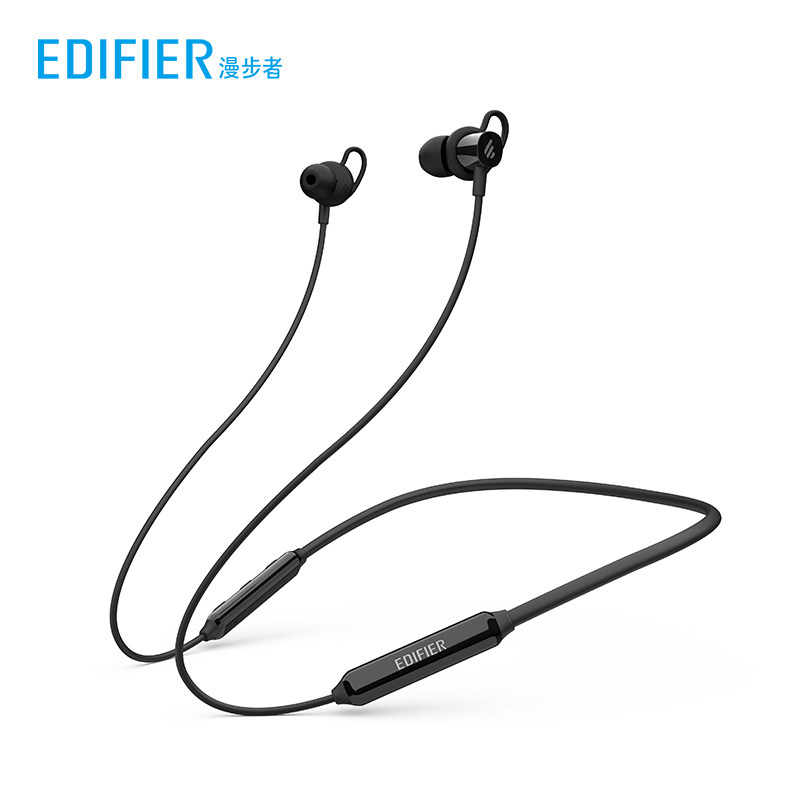 EDIFIER/漫步者 W200BT plus无线蓝牙耳机双耳挂脖式运动跑步挂耳