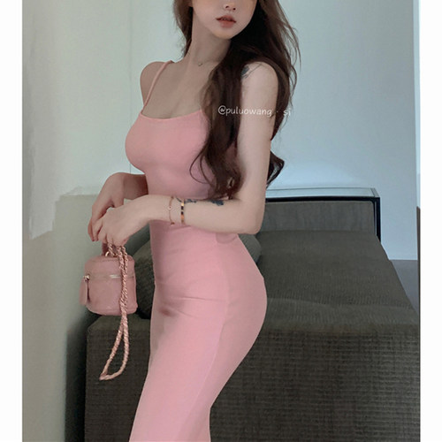 卡戴珊skims神裙吊带鱼尾裙新色