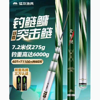 猛攻突击鲢三代鲢鳙竿