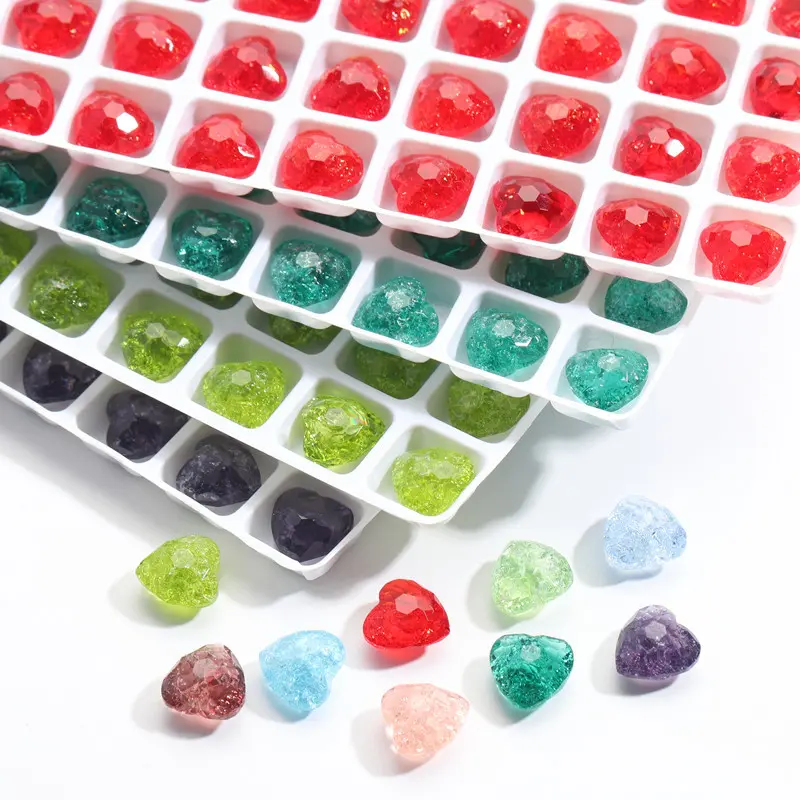 网红灯泡桃心冰花尖底美甲钻切面异形闪钻DIY服装发卡材料水钻,彩妆/香水/美妆工具,指甲装饰,淘宝优惠券,粉丝福利购,淘宝优惠卷