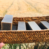 艾草皂艾叶冷制皂祛湿止痒手工天然保湿 皂孕婴儿童沐浴皂陈艾熬煮