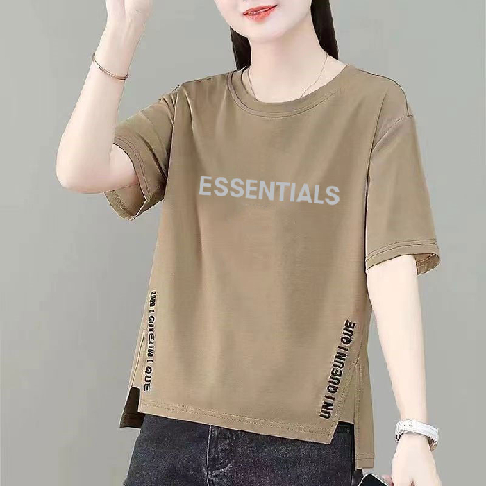 沙河服装女装广州十三行潮牌女T恤石井短袖纯棉清爽夏季显瘦体恤