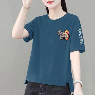 17宽松上衣服少女装12初中学生夏装15-16岁14女孩13大童短袖T恤18