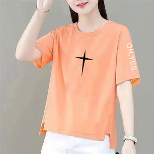 17宽松上衣服少女装12初中学生夏装15-16岁14女孩13大童短袖T恤18