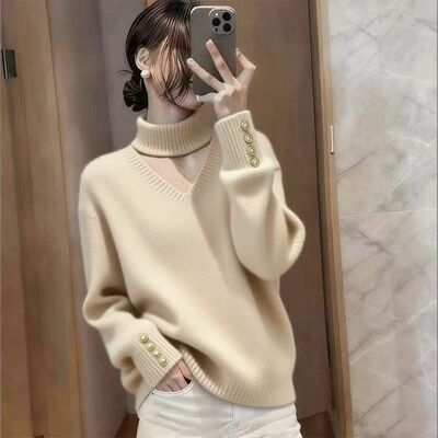 广东东莞大朗针织衫汕头毛衣潮汕女高端大郎的新款正品旗舰店毛织