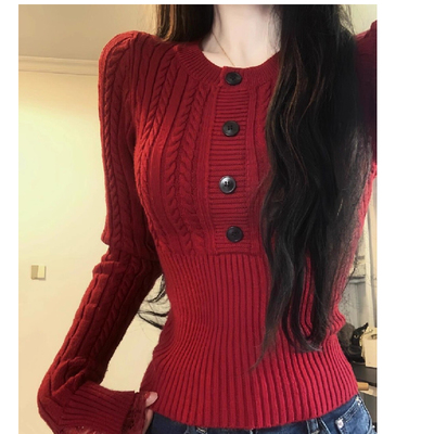 大朗上衣独特桐乡流行风格毛衣正品冬季不起球女欧洲站大佬新款圭