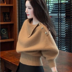 大朗不起球正品大佬毛衣新款洋气女装桐乡的上档次特别有气质时尚