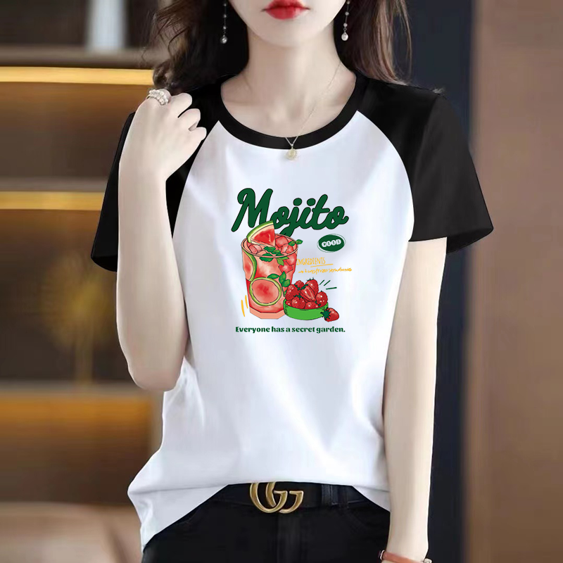 广州十三行大码女装爆款东莞虎门白马江苏广东深圳南油短袖女T恤