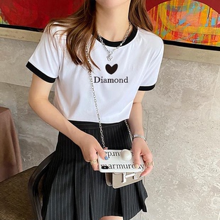 青岛即墨纯棉卫衣广州广东十三行女装寸衫女短袖t恤打底薄款大码