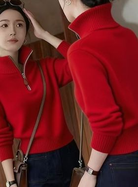 大朗上衣独特桐乡流行风格毛衣正品冬季不起球女欧洲站大佬新款圭