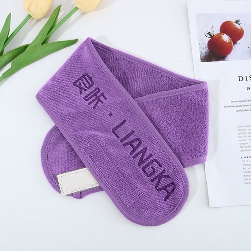 美容化妆束发带魔术贴包头巾