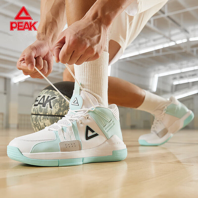 匹克篮球鞋男 正品春夏实战球鞋学生防滑耐磨高帮男士运动鞋男鞋