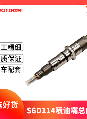 适用PC300-8 350 360-7 喷油器总成6D114发动机挖机 6745-12-3100