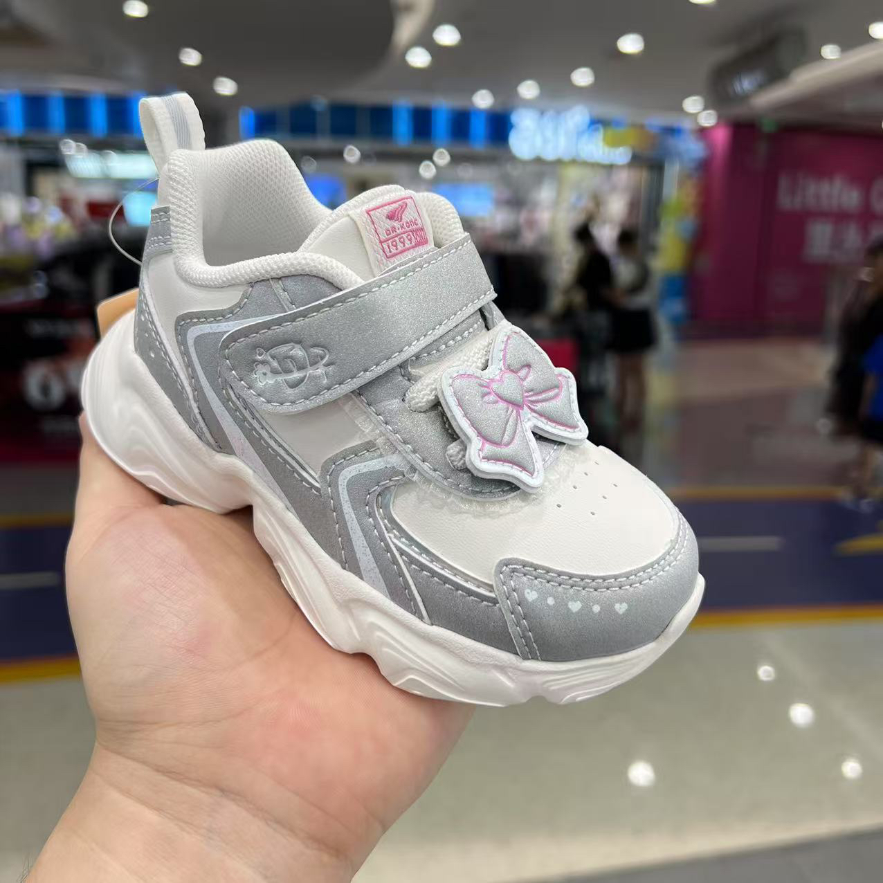 专柜正品Dr.Kong江博士2025秋23-28码二段女童休闲鞋1B14A3013AW