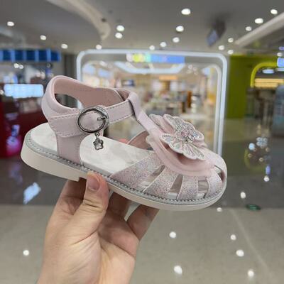 专柜正品江博士2026夏季女童包头凉鞋轻便全接触凉鞋1S10B2109AW0