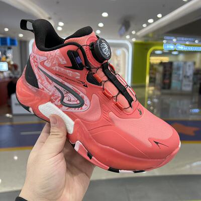 专柜正品江博士2025冬季男女童高帮减震防滑篮球鞋1C10A4071EM0