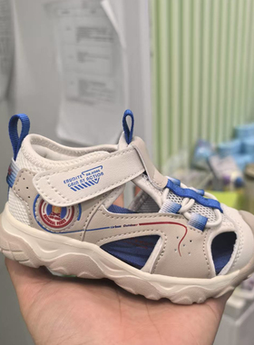 专柜正品Dr.Kong江博士2025夏二段男童包头凉鞋沙滩凉鞋S14A2016A