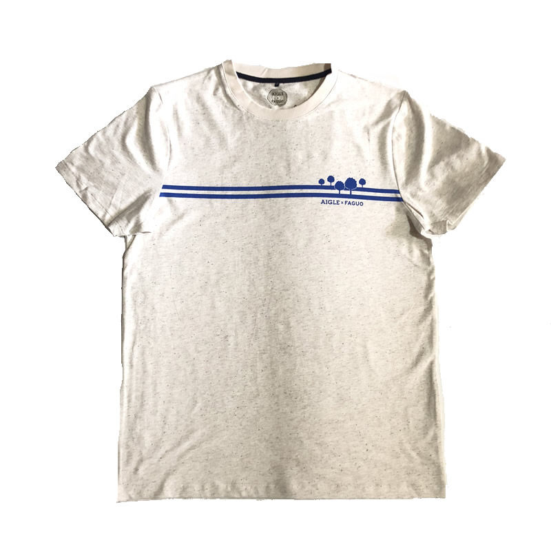 春夏法国艾高AIGLE艾高FAGUO T SHIRT情侣款T恤男女环保合作款