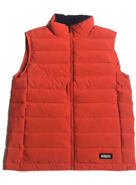 法国AIGLE艾高马甲AIW24MOUI015男防泼水轻量羽绒马甲BC189可TK