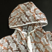 正品 AIGLE艾高女士皮肤衣户外休闲防泼水透气字母印花防晒衣AH136