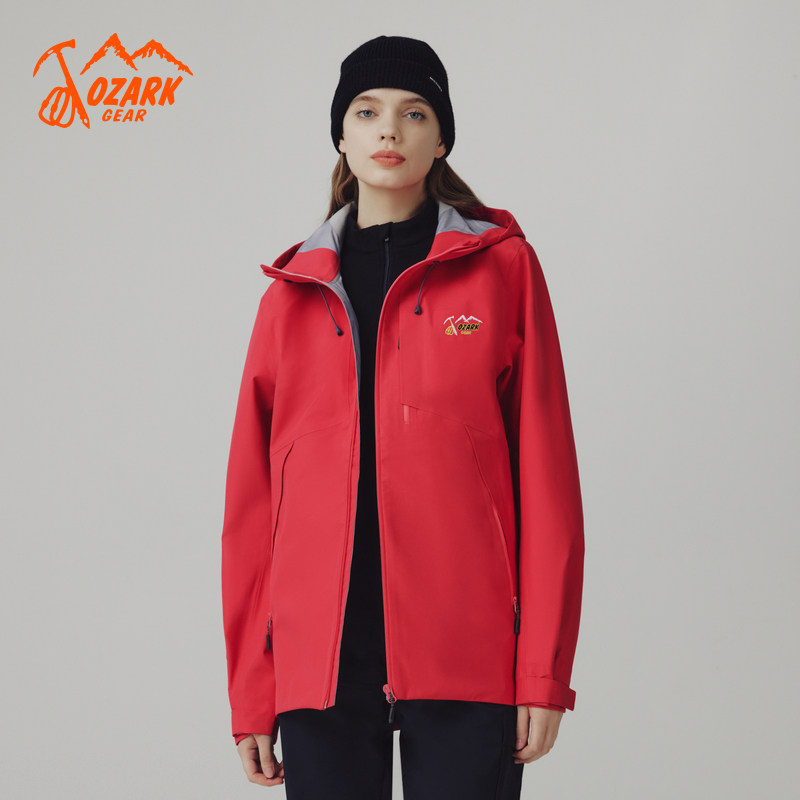 ozark奥索卡 goer-tex冲锋衣 男女同款防风防水登山服外套 116014