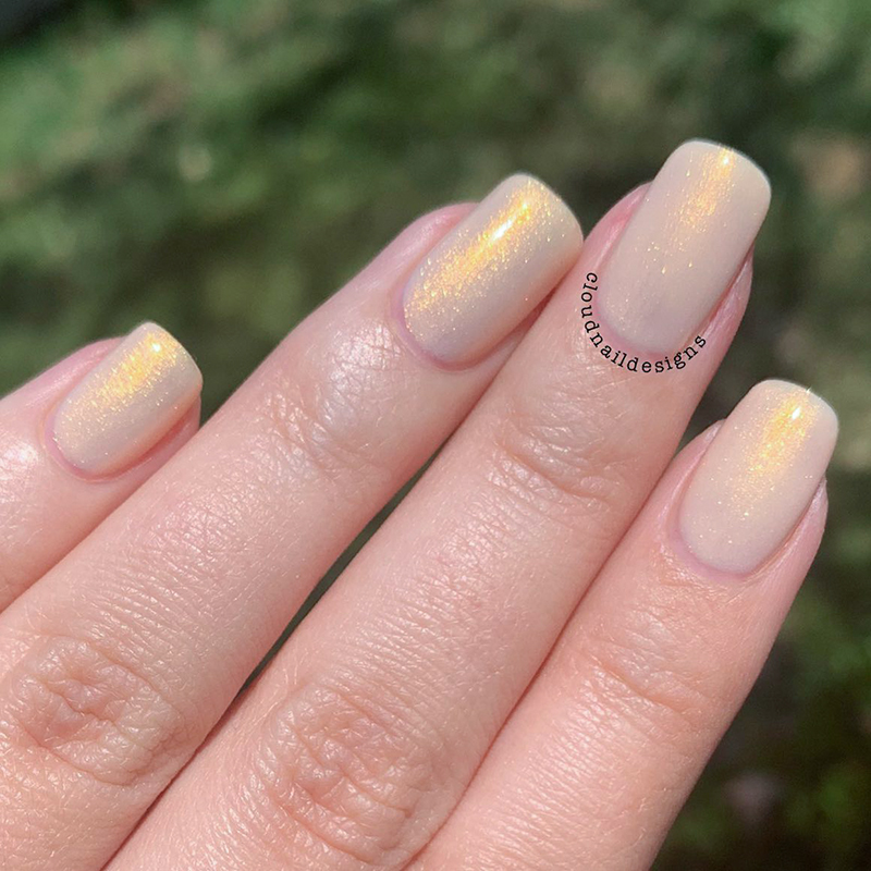 ZOYA10free肉粉珠光美甲指甲油