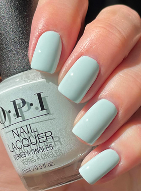 美国OPI指甲油糖果亮色蒂芙尼蓝M83薄荷蓝mexico city move-mint