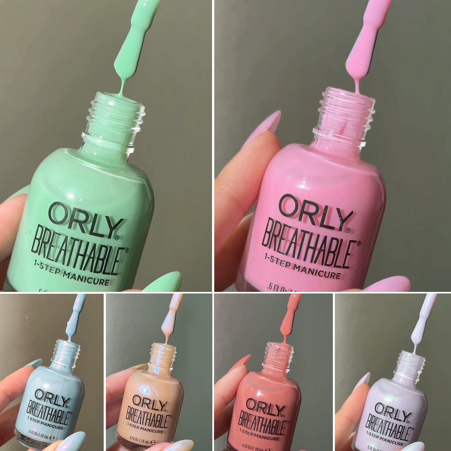 12free安全配方orly指甲油春夏