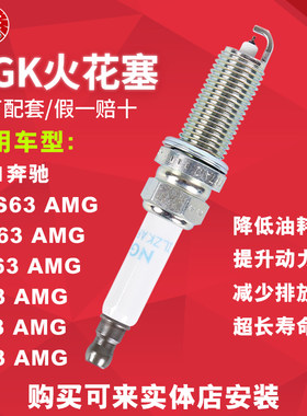 NGK依铂金火花塞6043适配骐达颐达逍客轩逸CS75奔驰C63AMG