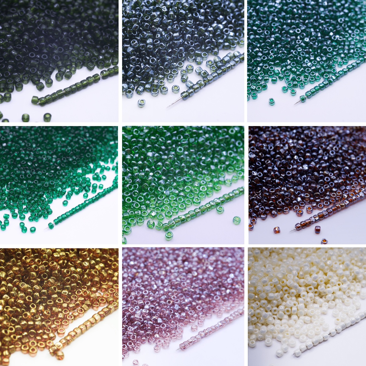 东宝3cut米珠东宝15/0切面米珠TOHO米珠法绣珠绣串珠10克