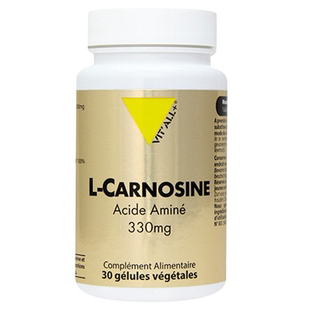 法国正品Vit'all+ L-Carnosine L-肌肽  330mg 60粒