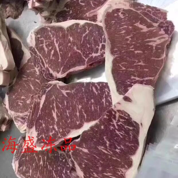 澳洲进口安格斯西冷原切牛排谷饲150天牛肉160元一公斤整块出售