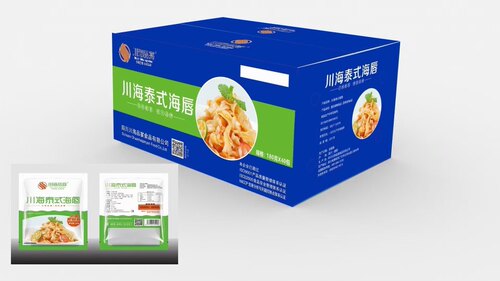 川海泰式海唇180g/40包整箱四川特色凉拌菜下酒菜柠檬酸辣裙边