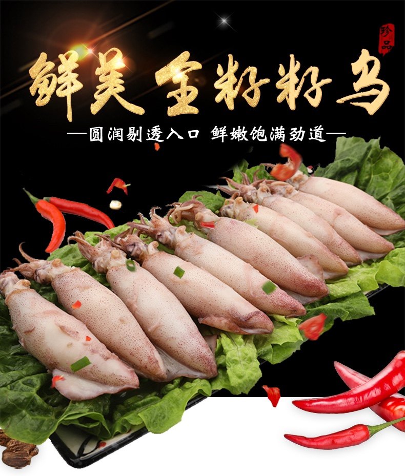 新鲜冷冻海兔籽乌笔管鱼小鱿鱼飞机头子乌乌贼半籽籽乌鱼母鱿鱼