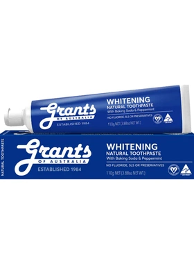 澳洲原装进口Grants of Australia薄荷牙膏净白清洁去黄110g正品