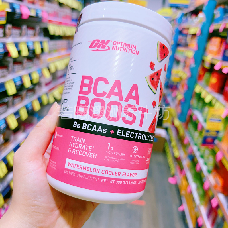 澳洲原装进口ON奥普帝蒙电解质支链氨基酸能量饮西瓜味体力390g