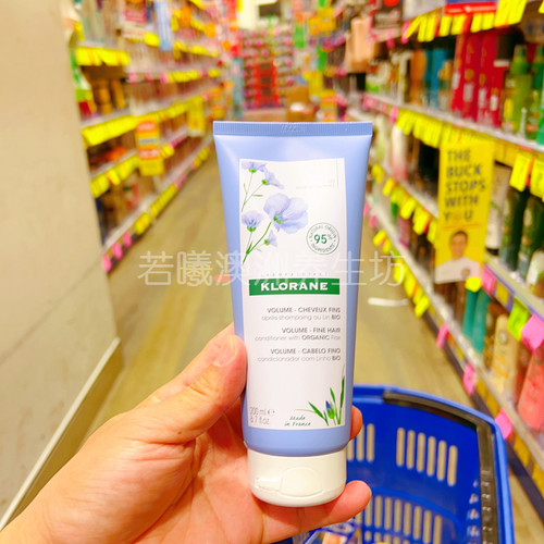 澳洲原装进口KLORANE护发素亚麻籽提取物丰盈蓬松护发精华150ml