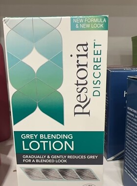 澳洲进口restoria丽丝雅黑发还原乳少白头白发变黑植物精华黑发乳